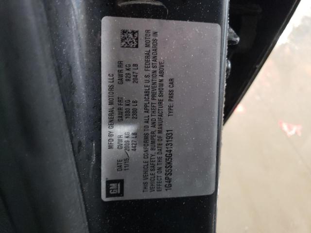 2016 BUICK VERANO - 1G4PS5SK5G4131931