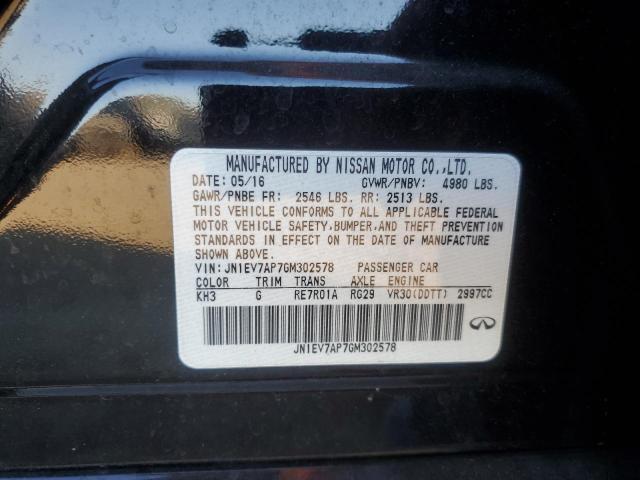 2016 INFINITI Q50 PREMIU - JN1EV7AP7GM302578