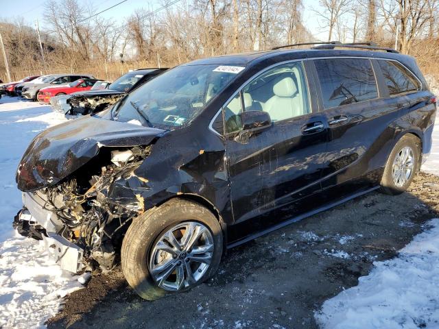 TOYOTA SIENNA XSE 2023 black  hybrid engine 5TDDSKFC9PS082391 photo #1