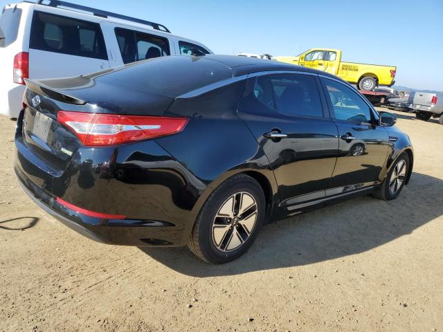 KIA OPTIMA HYB 2012 black  hybrid engine KNAGM4AD0C5020149 photo #4