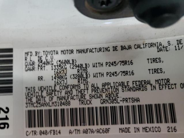2020 TOYOTA TACOMA DOU 3TMCZ5ANXLM310488