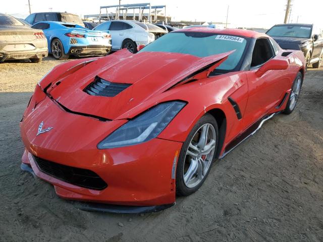 CHEVROLET CORVETTE S 2017 red  gas 1G1YB2D7XH5101361 photo #1