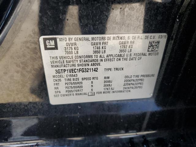 2015 GMC SIERRA C15 - 3GTP1VEC1FG321142