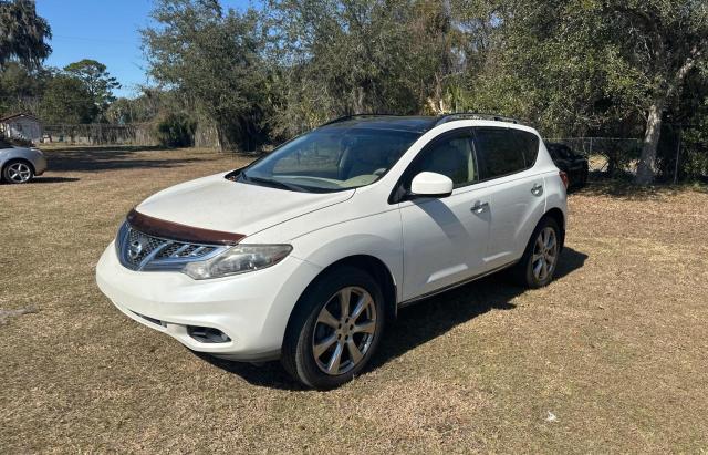 NISSAN MURANO S 2014 white  gas JN8AZ1MU3EW404562 photo #3