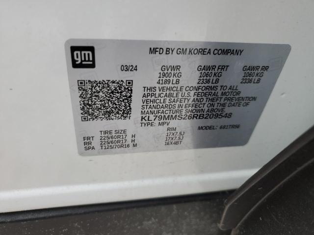 2024 CHEVROLET TRAILBLAZE - KL79MMS26RB209548