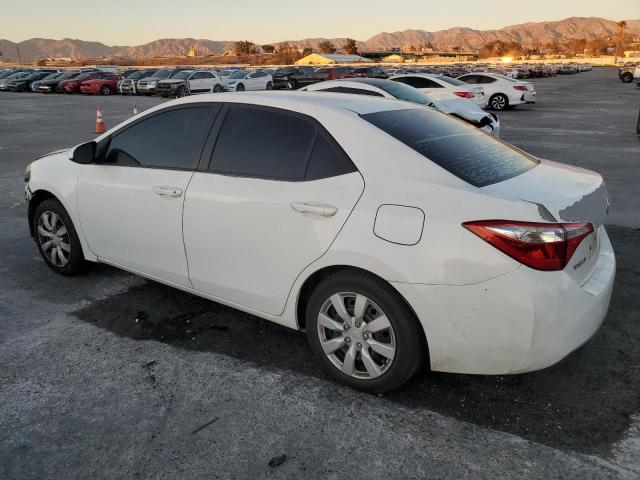 TOYOTA COROLLA L 2014 white  gas 5YFBURHE8EP009270 photo #3