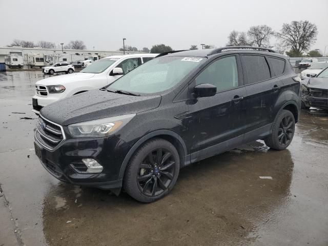 FORD ESCAPE SE 2017 black  gas 1FMCU0GD9HUA15266 photo #1