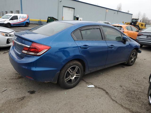 HONDA CIVIC LX 2015 blue  gas 2HGFB2F55FH517626 photo #4