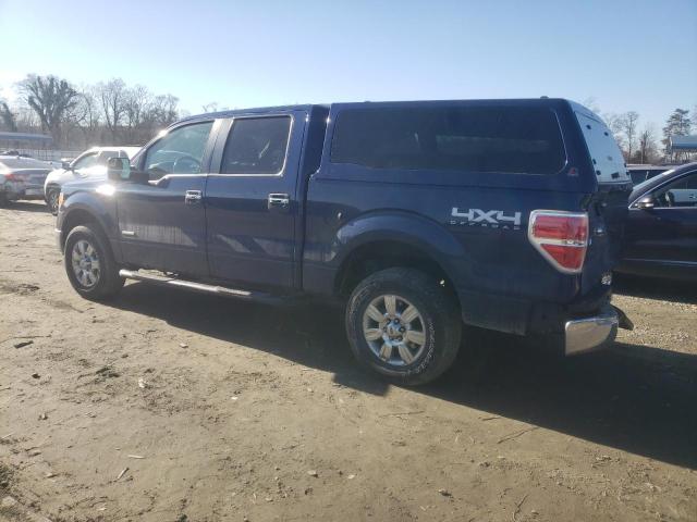 FORD F150 SUPER 2011 blue  gas 1FTFW1ET1BFD01247 photo #3