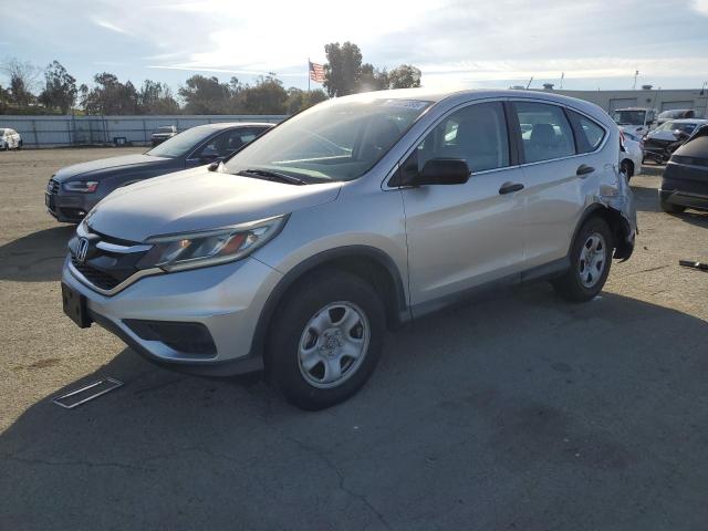 HONDA CR-V LX 2015 silver  gas 3CZRM3H37FG711687 photo #1