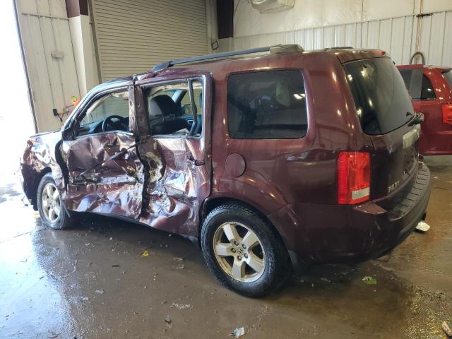 HONDA PILOT EXL 2011 burgundy  gas 5FNYF4H5XBB060767 photo #3