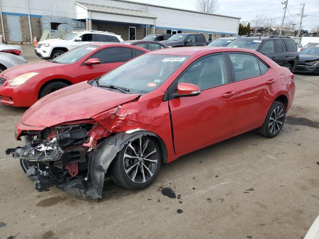 TOYOTA COROLLA L 2017 red  gas 2T1BURHE6HC826418 photo #1