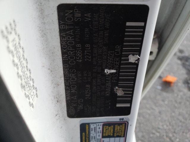 2016 KIA OPTIMA HYB - KNAGN4AD6G5099121