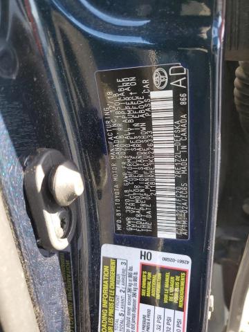 2019 TOYOTA COROLLA L - 2T1BURHE1KC226333