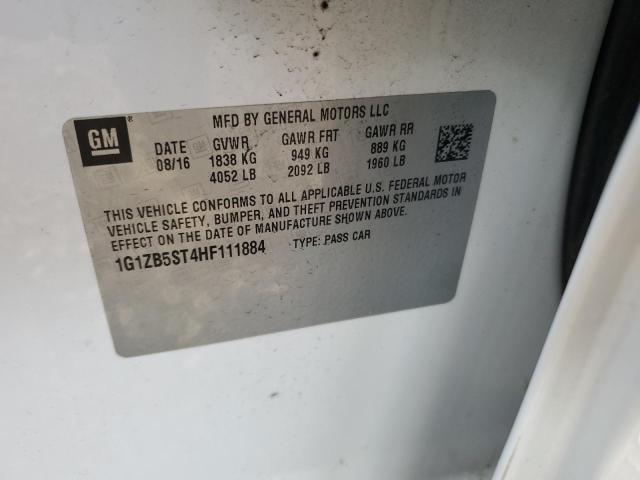 2017 CHEVROLET MALIBU LS - 1G1ZB5ST4HF111884
