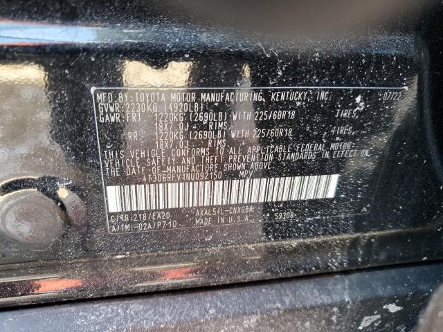 2022 TOYOTA RAV4 LIMIT - 4T3D6RFV1NU092150