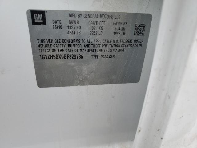 2016 CHEVROLET MALIBU PRE - 1G1ZH5SX9GF329786