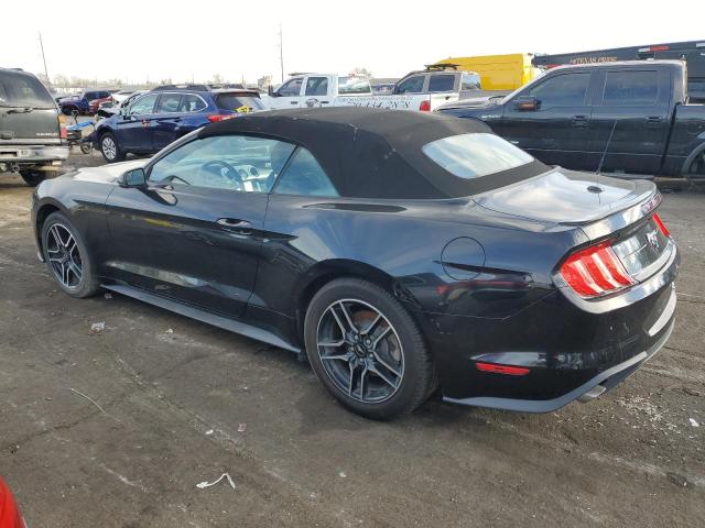 FORD MUSTANG 2019 black  gas 1FATP8UH8K5169993 photo #3