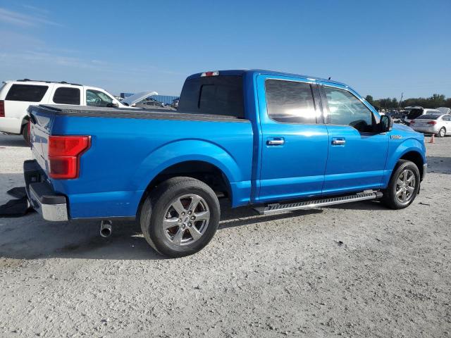 FORD F150 SUPER 2020 blue  Gasoline 1FTEW1CPXLFC46638 photo #4