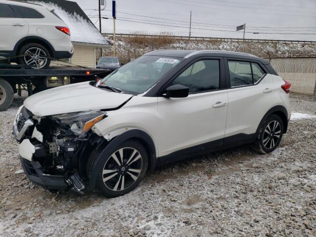 NISSAN KICKS SV 2020 white  gas 3N1CP5CV3LL535038 photo #1