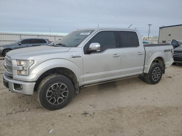 FORD F150 SUPER 2015 silver  gas 1FTEW1EG5FFC12821 photo #1