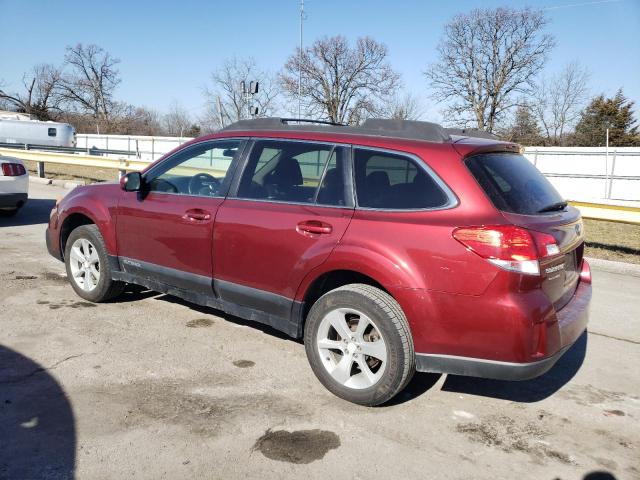 SUBARU OUTBACK 2. 2013 red 4dr spor gas 4S4BRBCC3D3298575 photo #3