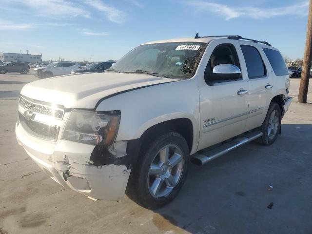 CHEVROLET TAHOE C150 2013 beige 4dr spor flexible fuel 1GNSCCE05DR102087 photo #1