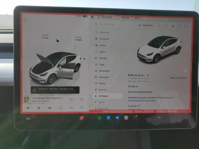 2023 TESLA MODEL Y 7SAYGDEE6PA115255