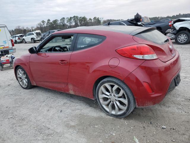 HYUNDAI VELOSTER 2013 red  gas KMHTC6AD7DU100826 photo #3