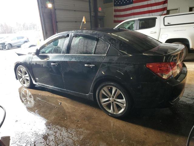 CHEVROLET CRUZE LTZ 2014 charcoal  gas 1G1PG5SB4E7219847 photo #3