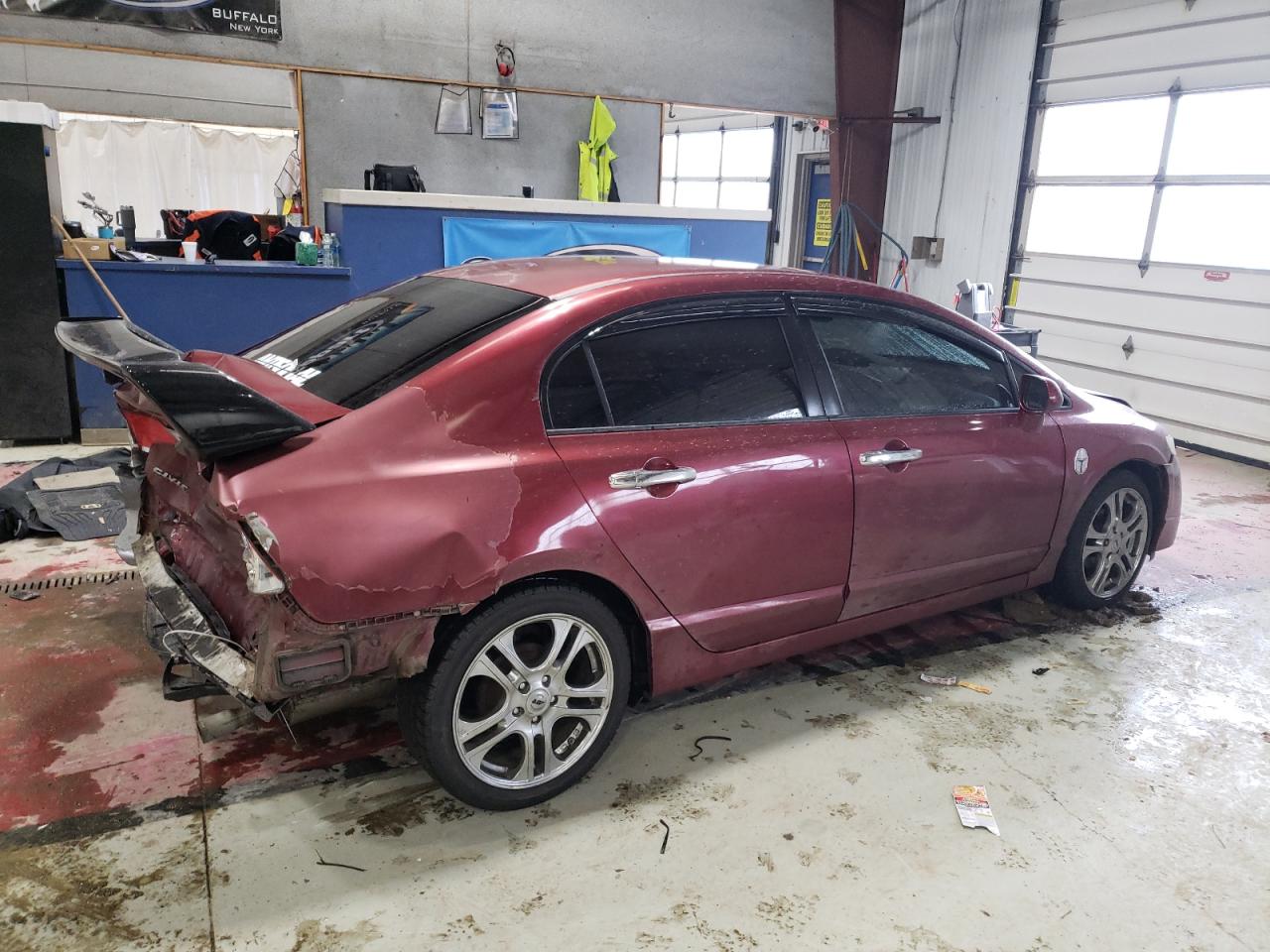 Lot #3055241817 2009 HONDA CIVIC LX