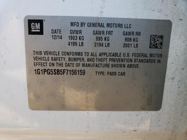 2015 CHEVROLET CRUZE LTZ - 1G1PG5SB5F7156159