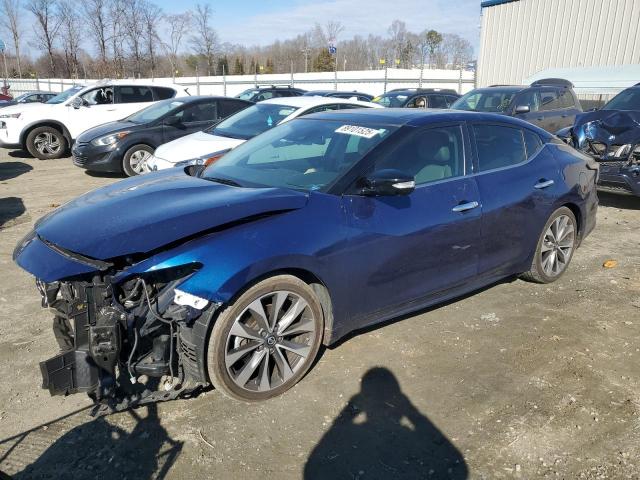 NISSAN MAXIMA PLA 2020 blue  gas 1N4AA6FV1LC385133 photo #1