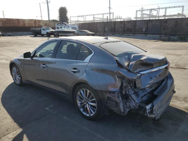 INFINITI Q50 LUXE 2018 gray  gas JN1EV7AP7JM366112 photo #3