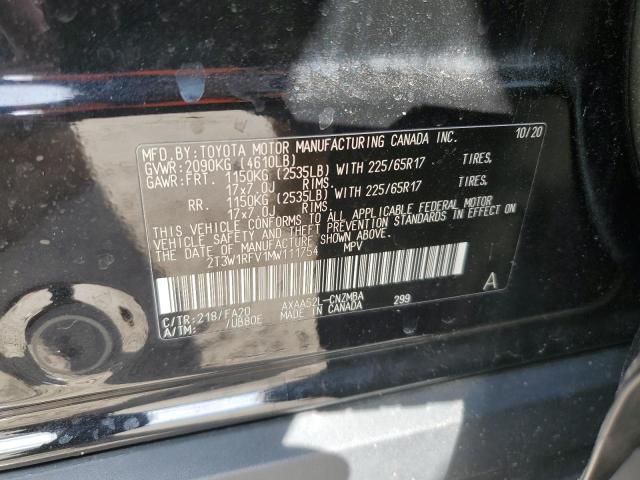 2021 TOYOTA RAV4 XLE - 2T3W1RFV1MW111754