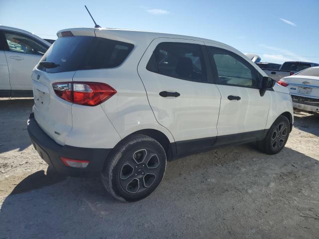 FORD ECOSPORT S 2019 white  gas MAJ3S2FE9KC298867 photo #4