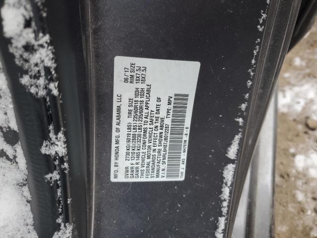 2018 HONDA ODYSSEY TO - 5FNRL6H87JB012287