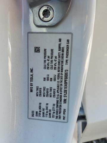 2023 TESLA MODEL 3 5YJ3E1EA9PF600873
