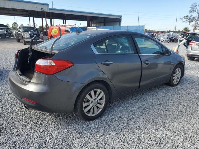 KIA FORTE EX 2014 gray sedan 4d gas KNAFX4A86E5047252 photo #4