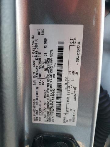 2020 FORD F150 SUPER - 1FTEW1E57LFB80383