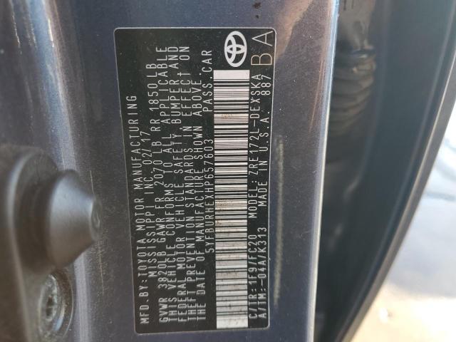2017 TOYOTA COROLLA L - 5YFBURHEXHP657603