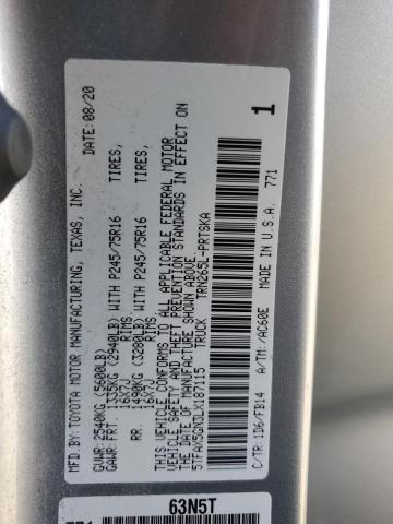 2020 TOYOTA TACOMA DOU - 5TFAX5GN3LX187115