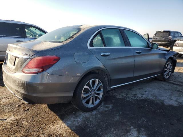 MERCEDES-BENZ C 300 4MAT 2017 gray  gas 55SWF4KB0HU207305 photo #4