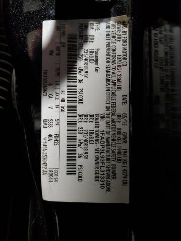 2015 FORD FOCUS ST - 1FADP3L93FL313310
