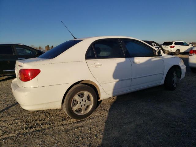 TOYOTA COROLLA CE 2004 white  gas JTDBR32E042019117 photo #4