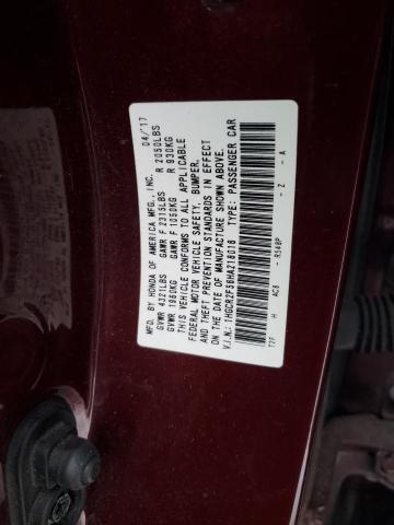 2017 HONDA ACCORD SPO - 1HGCR2F56HA218016