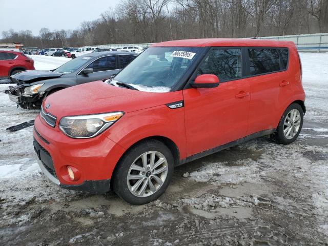 KIA SOUL + 2017 red  gas KNDJP3A51H7472920 photo #1