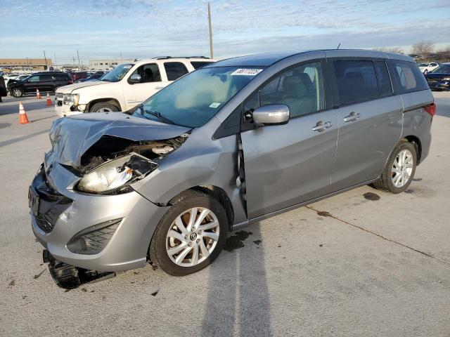 MAZDA 5 SPORT 2015 gray station gas JM1CW2BL6F0185520 photo #1