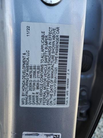 2022 HONDA ACCORD SPO - 1HGCV1F35NA110325