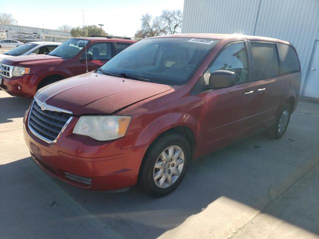 CHRYSLER TOWN & COU 2008 red  flexible fuel 2A8HR44HX8R603967 photo #1